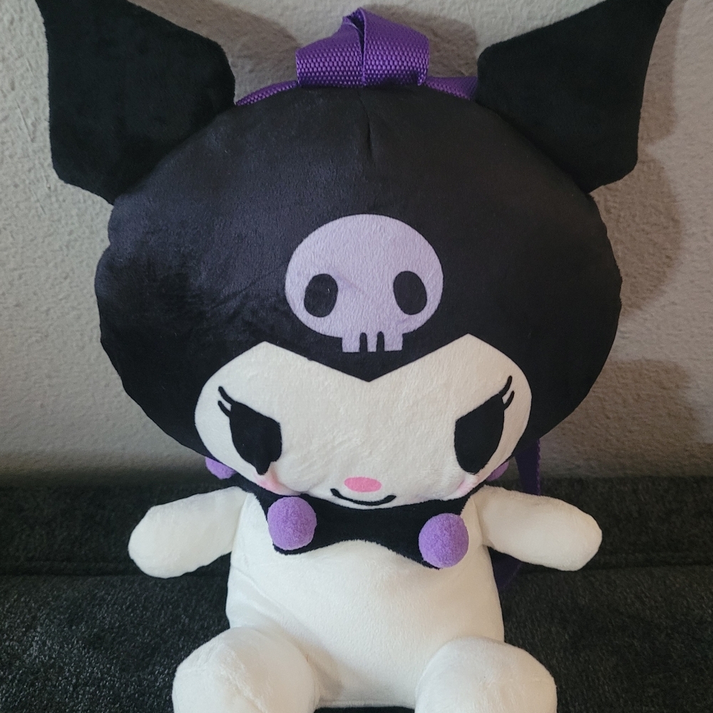 Hello Kitty and Friends  Kuromi  Plush Backpack